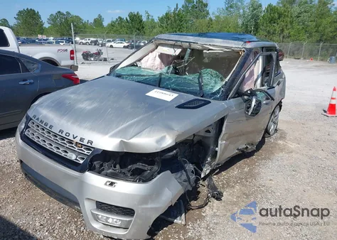 2016 Land Rover Range Rover Sport Hse from USA, damaged, VIN SALWR2PF8GA657485